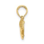 14K Hands Holding Heart Charm - Image 2
