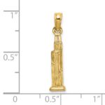 14K 3-D Willis Tower (Chicago) Charm - Image 3