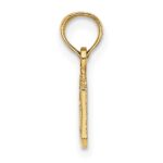 14K Flat Cut-Out Camera Charm - Image 2