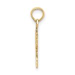 14K Smiling Sun Charm - Image 2