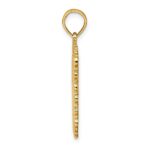 14K King of Spades Playing Card Charm - Image 2