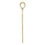 14K 3-D Flat Hand Saw Charm - Image 2