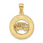14K SAN FRANCISCO with Cable Car Charm