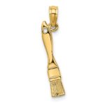 14K 3-D Paint Brush Charm - Image 4