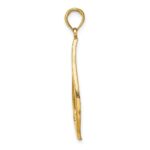 14K Celtic Knot Teardrop Charm - Image 2