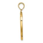 14K Large Celtic Knot Heart Charm - Image 2