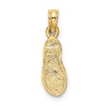 14K Single Flip-Flop Charm - Image 4