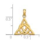 14k Small Celtic Trinity Knot Charm - Image 3
