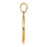 14K Washington D.C. Skyline Circle Charm - Image 2