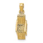 14K 3-D Lounge Beach Chair Charm - Image 5