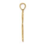 14K Key with Heart Sweet 16 Pendant - Image 2