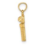 14K Cocktail Drink with Umbrella Charm - Image 2