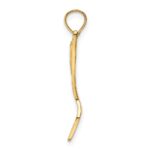 14K 3-D Polished Spatula Charm - Image 2