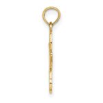 14K Flat Starfish Charm - Image 2