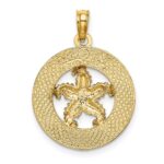 14K BOOTHBAY HARBOR Starfish Charm - Image 4