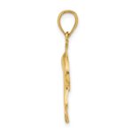 14K Polished Jumping Dolphin Charm - Image 2