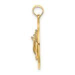 14K SANIBEL with Conch Shell Circle Charm - Image 2