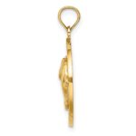 14K FLORIDA with Dolphins Circle Charm - Image 2