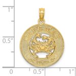 14K CAPE MAY with Crab Charm - Image 3