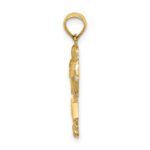 14K MYRTLE BEACH Palm Tree Charm - Image 2