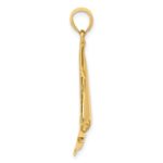 14K Polished Sailboat Charm - Image 2