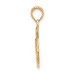 14K NASSAU BAHAMAS Dolphin Charm - Image 2