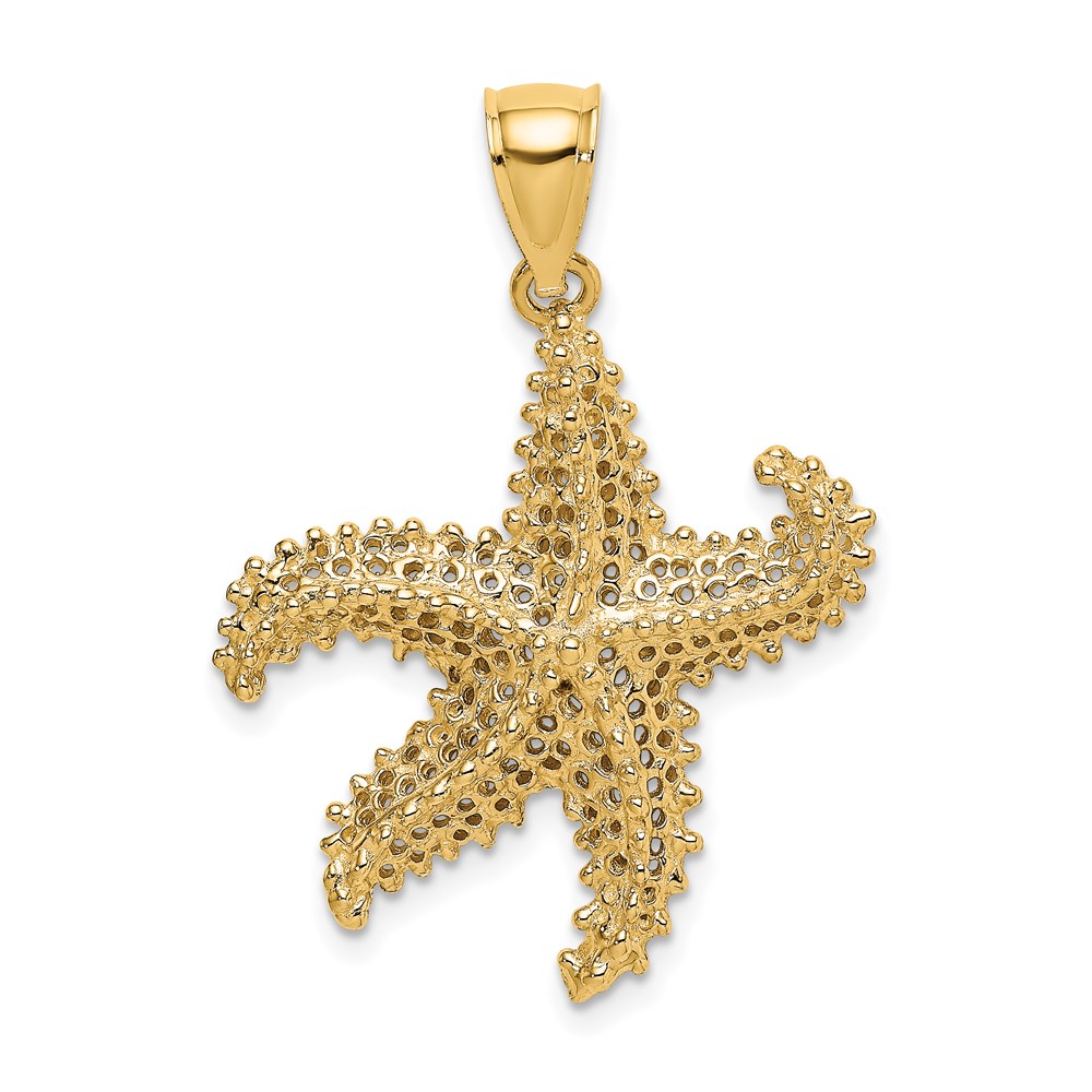 K7631.jpg 14K Starfish Pierced Charm - Image 1