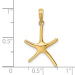 14K Dancing Starfish Charm - Image 3
