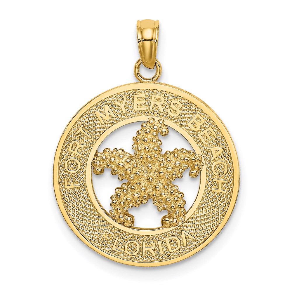 K7733.jpg 14K FT. MYERS BEACH FLORIDA with Starfish Charm - Image 1