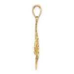 14K Cut-Out Angelfish Charm - Image 2