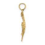 14K Cut-Out Angelfish Charm - Image 2
