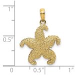 14K Starfish Charm - Image 3