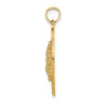 14K SANIBEL with Starfish Circle Charm - Image 2