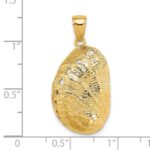 14K Abalone Shell Charm - Image 3