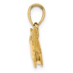 14K Polished Dolphin Charm - Image 2