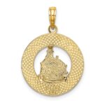 14K BLOCK ISLAND RI with Lighthouse Charm - Image 4