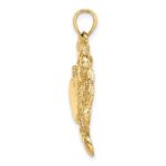 14K Large Blue Crab Charm - Image 2
