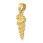 14K 3-D Mini Common Wentletrap Shell Charm - Image 5