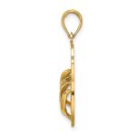 14K Large SAN DIEGO Double Flip-Flop Charm - Image 2