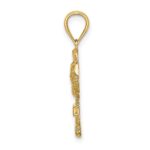 14K ST. THOMAS Palm Tree Charm - Image 2