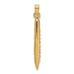 14K 3-D Polished Cruise Ship Charm - Image 2