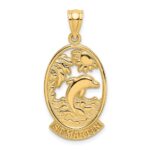 14K ST. MARTIN with Dolphin Sunset Charm