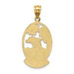 14K SEA ISLE with Dolphin Sunset Scene Charm - Image 4