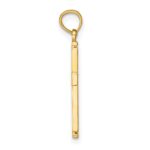 14k Cut-out Cross Pendant - Image 2