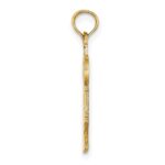 14K Polished OBX (Outer Banks) Vertical Charm - Image 2