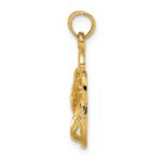 14K 3-D PAWLEYS ISLAND Double Flip-flop Charm - Image 2