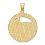 14K BOSTON Town Scene Round Charm - Image 4
