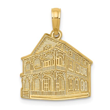 14K The PINK HOUSE - CAPE MAY NJ Charm