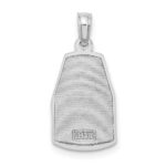 14K White Gold 90 MILES TO CUBA KEY WEST FL Charm - Image 3