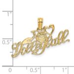 14K I HEART  VOLLEYBALL Charm - Image 3
